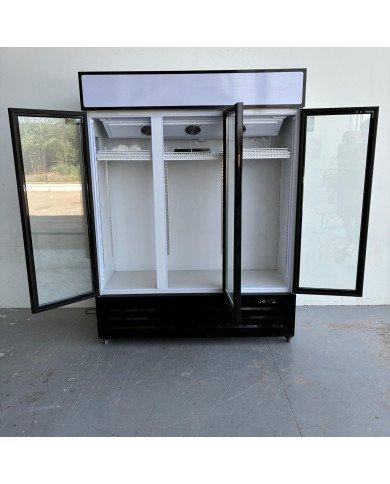 Armario Expositor Refrigerado 600L Ventilado Romux | Equipamiento Industrial