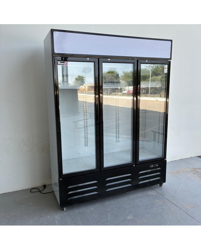 Armario Expositor Refrigerado 600L Ventilado Romux | Equipamiento Industrial