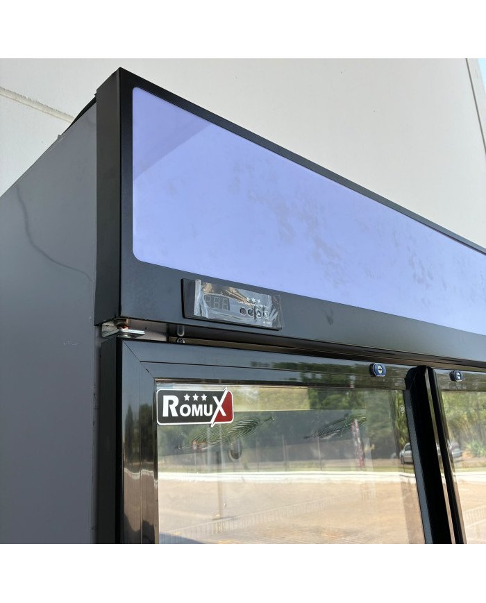 Armario Expositor Refrigerado 600L Ventilado Romux | Equipamiento Industrial