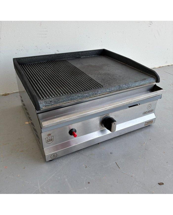 Plancha Hierro Gas 70 cm Sobremesa Romux | Equipamiento Industrial