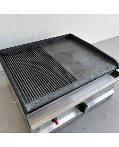 Plancha Hierro Gas 70 cm Sobremesa Romux | Equipamiento Industrial