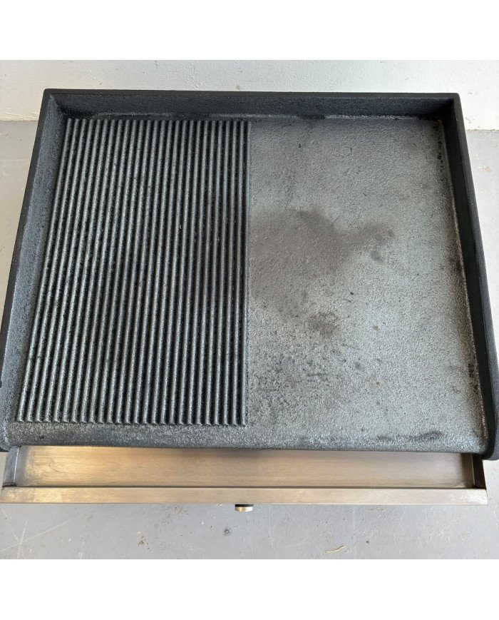 Plancha Hierro Gas 70 cm Sobremesa Romux | Equipamiento Industrial