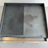 Plancha Hierro Gas 70 cm Sobremesa Romux | Equipamiento Industrial