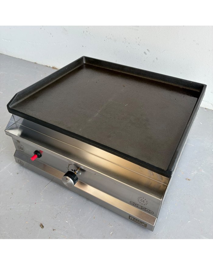 Plancha Hierro Gas 70 cm Sobremesa Romux | Equipamiento Industrial