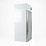 Armario congelación 650L 1 puerta cristal ROMUX ventilado aire forzado