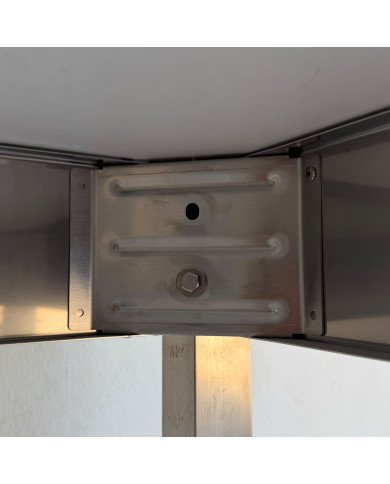 Mesa Central 1200x700 mm Desmontable | Equipamiento Industrial