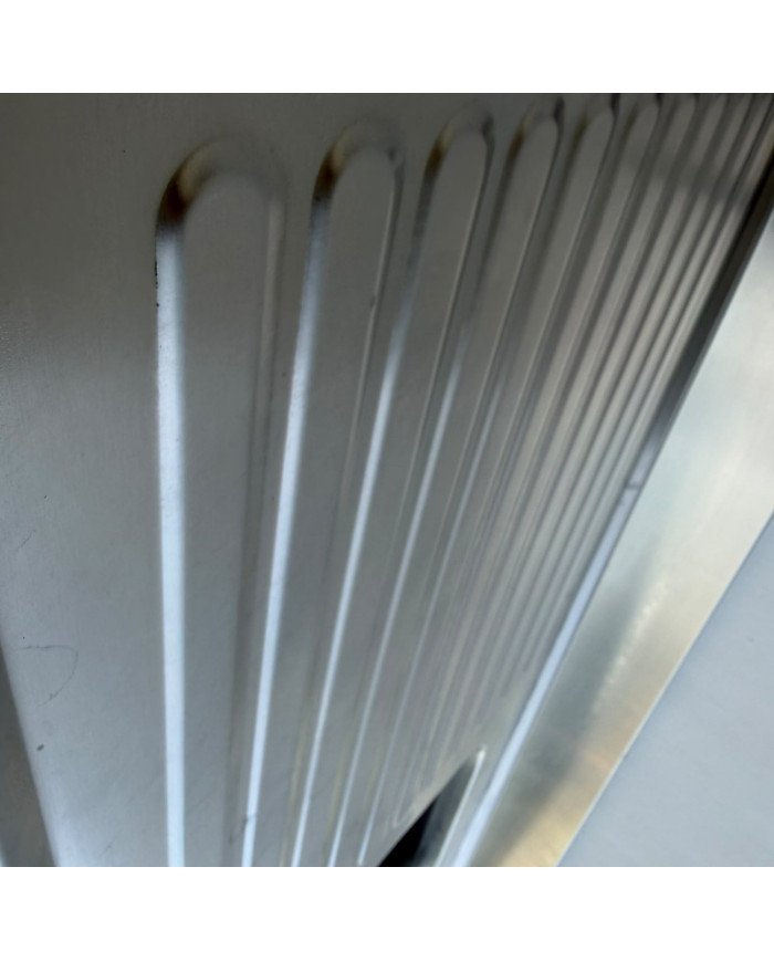 145. Fregadero con 2 Senos Escurridor Izquierda con Estante 1600x600x850 mm Desmontable (AC-188)