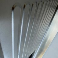 145. Fregadero con 2 Senos Escurridor Izquierda con Estante 1600x600x850 mm Desmontable (AC-188)
