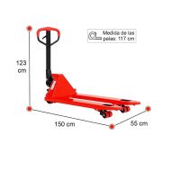 Transpaleta Manual ROMUX 3000 Kg | Equipamiento Industrial