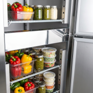 Armario refrigerado 650L 2 puertas ROMUX ventilado aire forzado