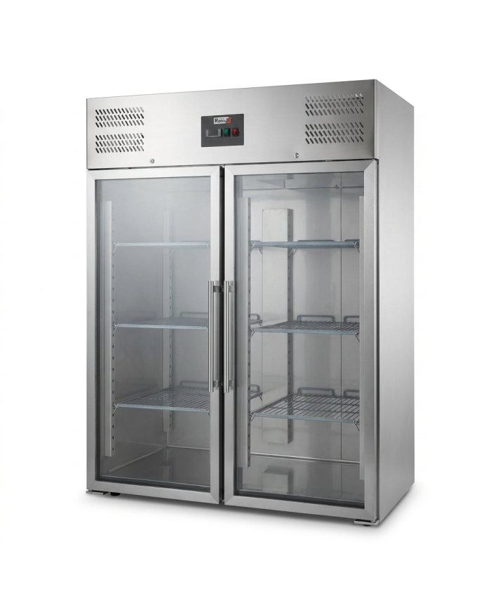 Armario de refrigerado 1300L 2 puertas ROMUX ventilado aire forzado