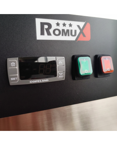 Armario de refrigerado 1300L 2 puertas ROMUX ventilado aire forzado