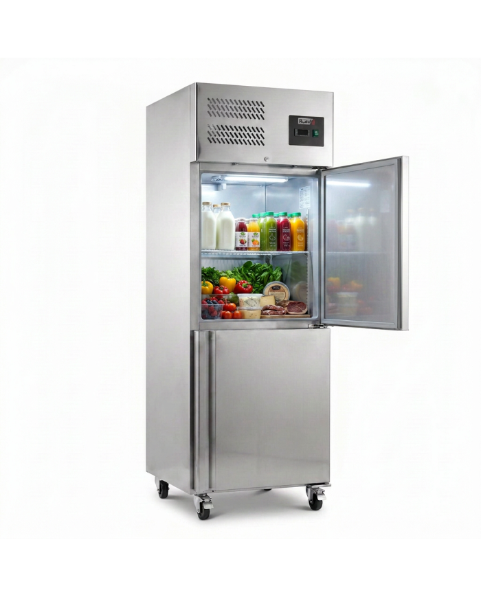 Armario refrigerado 600L 2 puertas ROMUX ventilado aire forzado