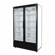 Armario expositor de congelación 1000L 2 puertas CLEITON ventilado