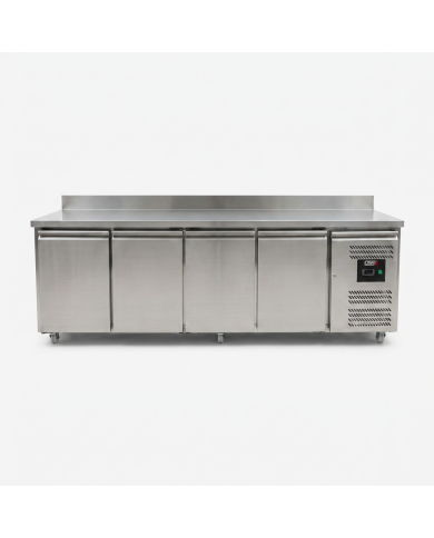 Bajo Mostrador Refrigerado 4 Puertas 223x70 Ventilado Romux