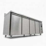 Bajo Mostrador Refrigerado 4 Puertas 223x70 Ventilado Romux
