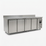 Bajo Mostrador Refrigerado 4 Puertas 223x70 Ventilado Romux