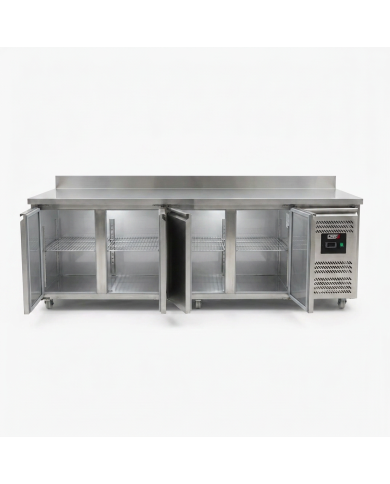 Bajo Mostrador Refrigerado 4 Puertas 223x70 Ventilado Romux