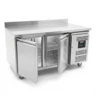 Bajo Mostrador Pastelero Refrigerado Acero Inoxidable 282 Litros 2 Pue