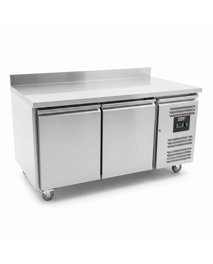 Bajo Mostrador Pastelero Refrigerado Acero Inoxidable 282 Litros 2 Pue
