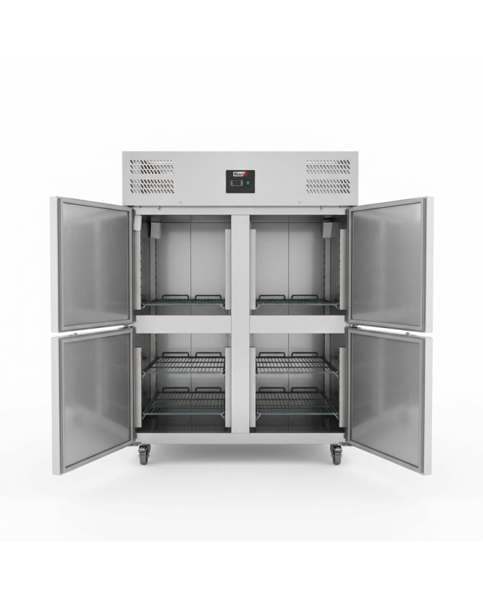 Armario refrigerado 1200L 4 puertas ROMUX ventilado aire forzado