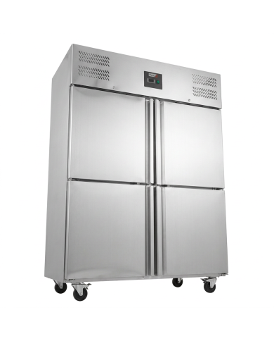 Armario refrigerado 1200L 4 puertas ROMUX ventilado aire forzado
