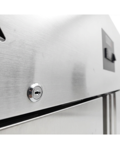 Armario refrigerado 1200L 4 puertas ROMUX ventilado aire forzado