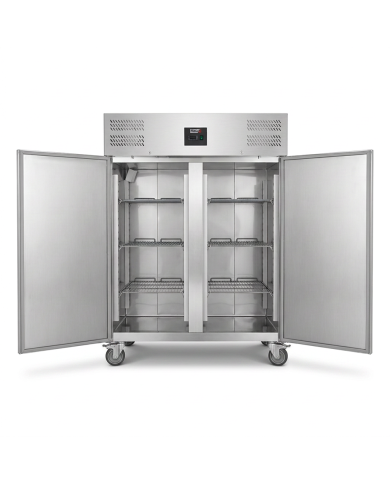 Armario de refrigerado 1300L 2 puertas ROMUX ventilado aire forzado