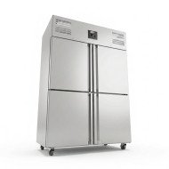 Armario refrigerado 1300L 4 puertas ROMUX ventilado aire forzado