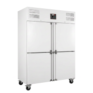 Armario refrigerado 1300L 4 puertas ROMUX ventilado aire forzado