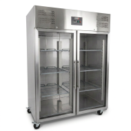Armario de refrigerado 1300L 2 puertas ROMUX ventilado aire forzado