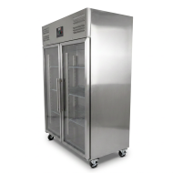 Armario de refrigerado 1300L 2 puertas ROMUX ventilado aire forzado