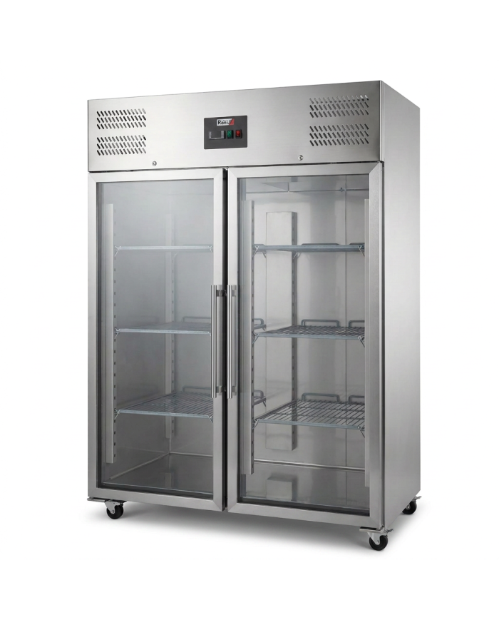 Armario de refrigerado 1300L 2 puertas ROMUX ventilado aire forzado