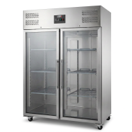 Armario de refrigerado 1300L 2 puertas ROMUX ventilado aire forzado