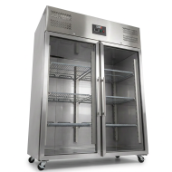 Armario de refrigerado 1300L 2 puertas ROMUX ventilado aire forzado