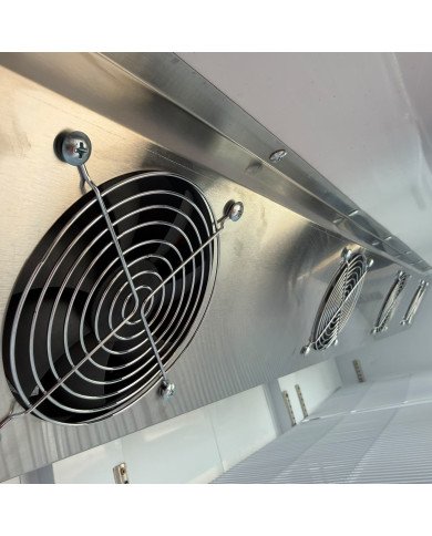 Armario Expositor Refrigerado 600L Ventilado Romux | Equipamiento Industrial