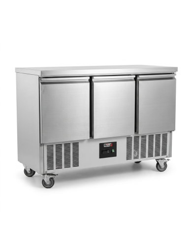 Mesa Fría Refrigerada Estática Clase A 3 Puertas Romux ROMUX | Hostel