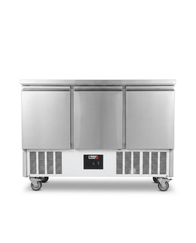 Mesa Fría Refrigerada Estática Clase A 3 Puertas Romux ROMUX | Hostel
