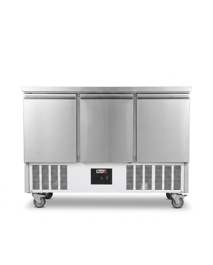 Mesa Fría Refrigerada Estática Clase A 3 Puertas Romux ROMUX | Hostel