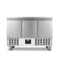 Mesa Fría Refrigerada Estática Clase A 3 Puertas Romux ROMUX | Hostel