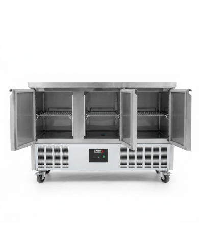 Mesa Fría Refrigerada Estática Clase A 3 Puertas Romux ROMUX | Hostel