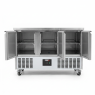 Mesa Fría Refrigerada Estática Clase A 3 Puertas Romux ROMUX | Hostel