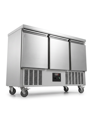 Mesa Fría Refrigerada Estática Clase A 3 Puertas Romux ROMUX | Hostel
