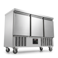 Mesa Fría Refrigerada Estática Clase A 3 Puertas Romux ROMUX | Hostel