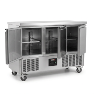 Mesa Fría Refrigerada Estática Clase A 3 Puertas Romux ROMUX | Hostel