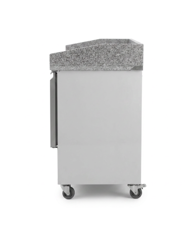 Mesa Pizzera Refrigerada 2 Puertas Y 2 Cajones Marmol Romux ROMUX | H