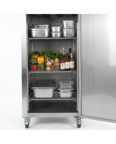 Armario refrigerado 600L 1 puerta ROMUX ventilado aire forzado