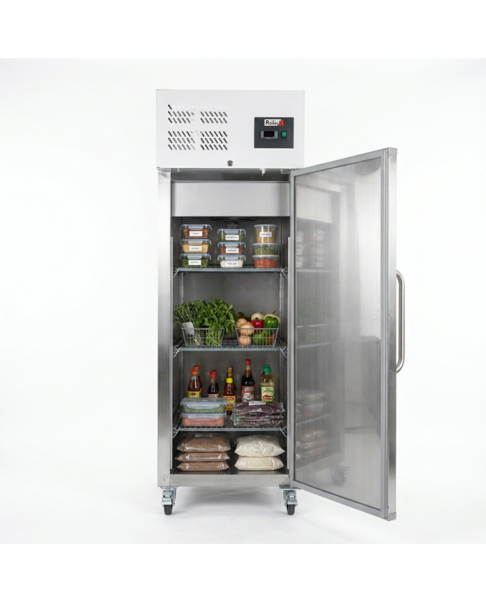 Armario refrigerado 600L 1 puerta ROMUX ventilado aire forzado