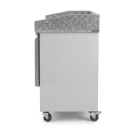 Mesa Pizzera Refrigerada 2 Puertas Y 2 Cajones Marmol Cleiton CLEITON