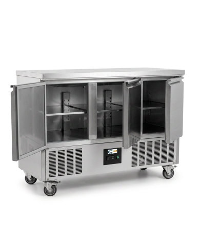 Mesa Fría Refrigerada Estática Clase A 3 Puertas Cleiton CLEITON | Ho